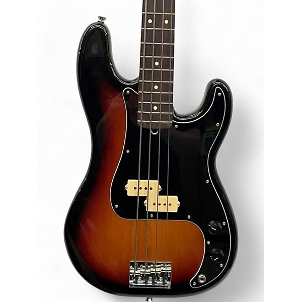 Used 2023 Fender American Professional II Precision Bass 3 Color Sunburst Electric Bass Guitar