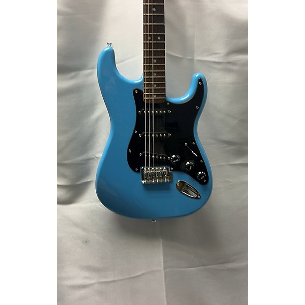 Used Squier Used Squier Sonic Stratocaster Blue Solid Body Electric Guitar