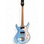 Used Eastwood Sidejack Metallic Blue Solid Body Electric Guitar thumbnail