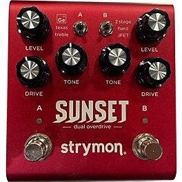 Used Strymon Used Strymon Sunset Overdrive Effect Pedal