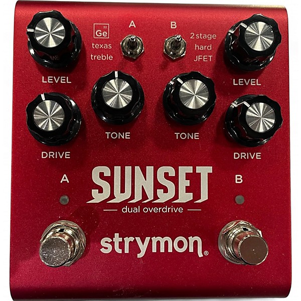 Used Strymon Used Strymon Sunset Overdrive Effect Pedal