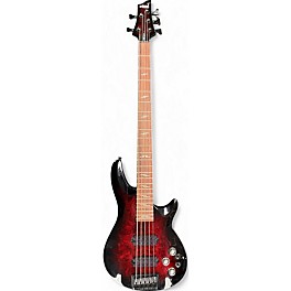 Used Schecter Guitar Research Used Schecter Guitar Research Omen elite 5 Red burst Electric Bass Guitar