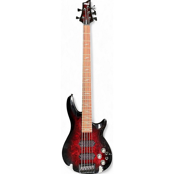 Used Schecter Guitar Research Used Schecter Guitar Research Omen elite 5 Red burst Electric Bass Guitar