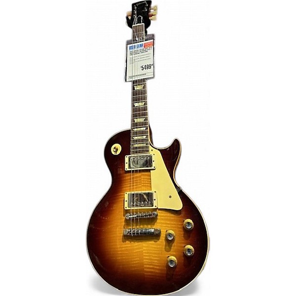 Used Gibson CUSTOM SHOP 60TH ANNIVERSARY WILDWOOD SPEC 3 Tone Sunburst Solid Body Electric Guitar