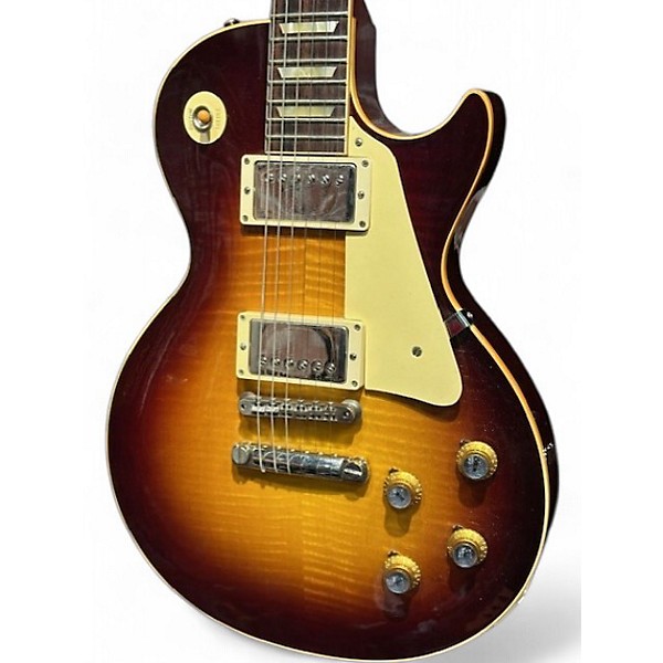 Used Gibson CUSTOM SHOP 60TH ANNIVERSARY WILDWOOD SPEC 3 Tone Sunburst Solid Body Electric Guitar