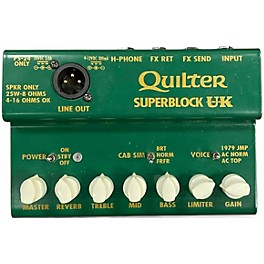 Used Quilter Labs Superblock Uk Footswitch