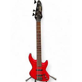 Vintage Guild Vintage 1990 Guild Pilot 5 Red Electric Bass Guitar