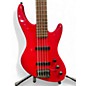 Vintage Guild Vintage 1990 Guild Pilot 5 Red Electric Bass Guitar