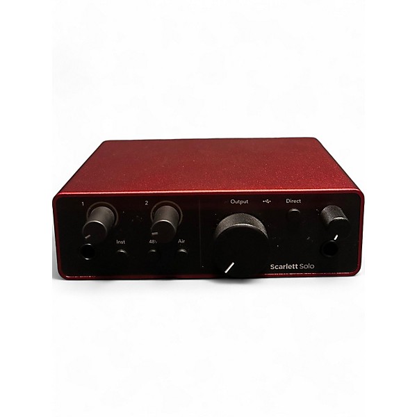 Used Focusrite Used Focusrite Scarlett Solo Gen 3 Audio Interface