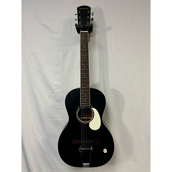 Used Orangewood Used Orangewood JUNIPER BLACK LIVE Black Acoustic Electric Guitar