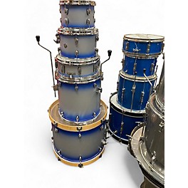 Used Gretsch Drums Used Gretsch Drums 5 piece Catalina Birch Special Edition Blue Silver Duco Drum Kit