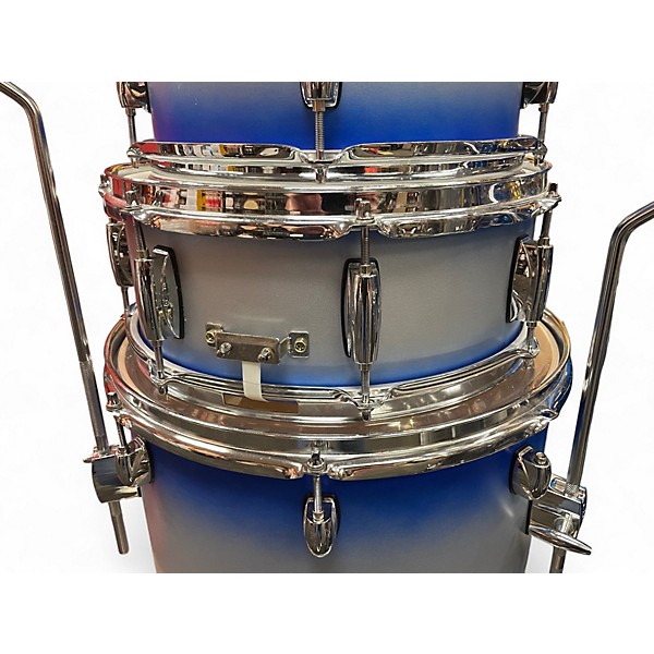 Used Gretsch Drums Used Gretsch Drums 5 piece Catalina Birch Special Edition Blue Silver Duco Drum Kit