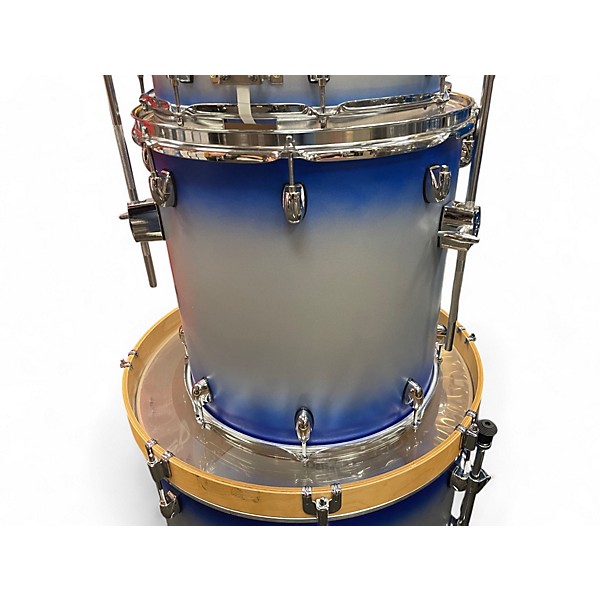 Used Gretsch Drums Used Gretsch Drums 5 piece Catalina Birch Special Edition Blue Silver Duco Drum Kit