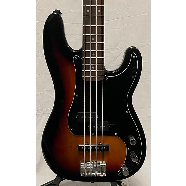 Used Squier Used Squier AFFINITY PJ BASS 3 Color Sunburst Electric Bass Guitar