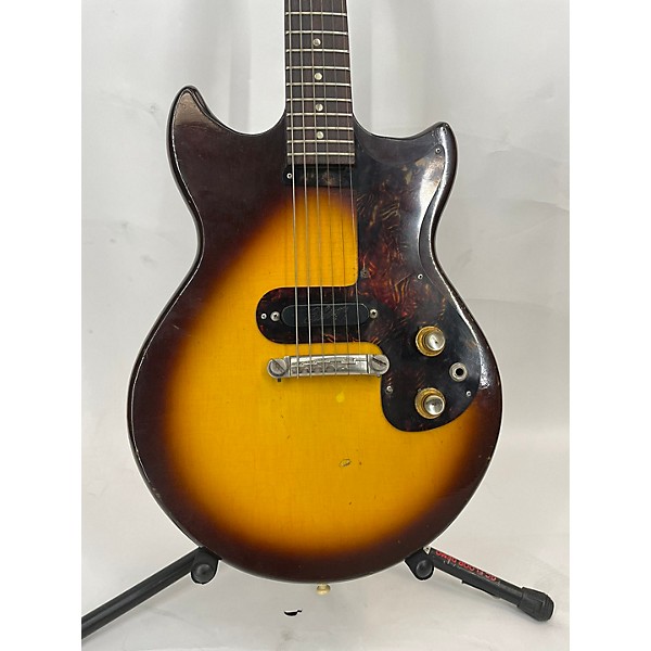 Vintage Epiphone Vintage 1964 Epiphone OLYMPIC 2 Color Sunburst Solid Body Electric Guitar