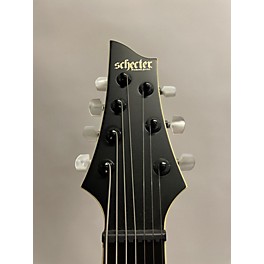 Used Schecter Guitar Research Used Schecter Guitar Research Evil Twin Seven String Matte Black Solid Body Electric Guitar