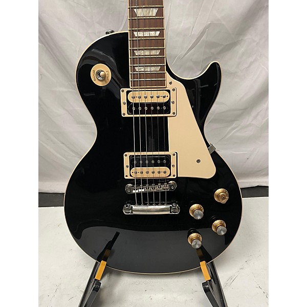 Used Gibson Used Gibson Les Paul Classic Ebony Solid Body Electric Guitar