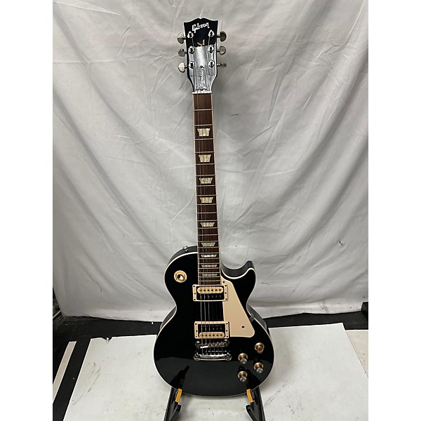 Used Gibson Used Gibson Les Paul Classic Ebony Solid Body Electric Guitar