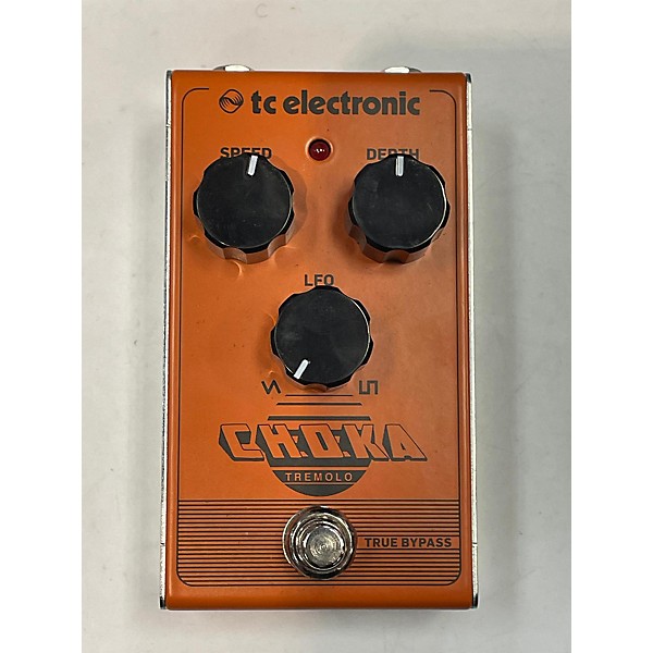 Used TC Electronic Used TC Electronic Choka Tremolo Effect Pedal