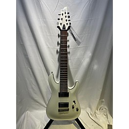 Used Schecter Guitar Research Used Schecter Guitar Research Demon 7 String Vintage White Solid Body Electric Guitar