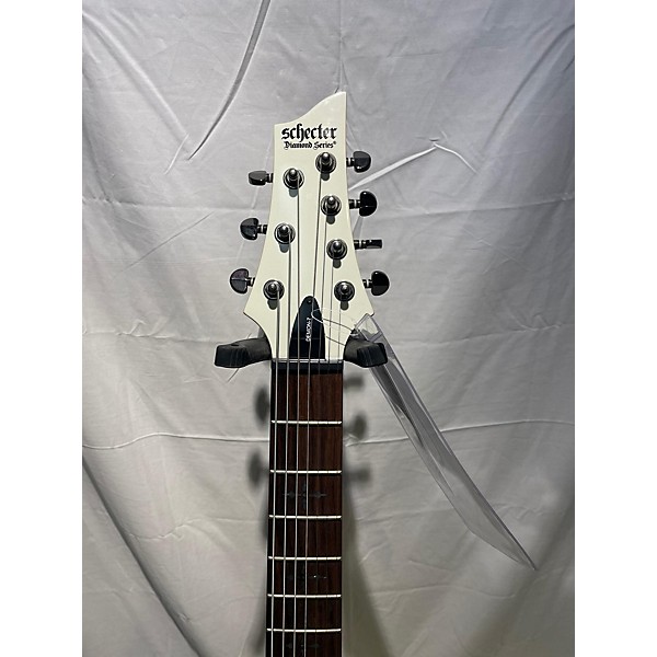 Used Schecter Guitar Research Used Schecter Guitar Research Demon 7 String Vintage White Solid Body Electric Guitar