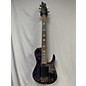 Used D'mark Used D'MARK OMEGA 5 BLUE BURL Electric Bass Guitar thumbnail