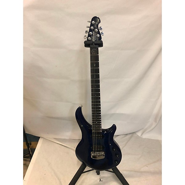 Used Ernie Ball Music Man Used Ernie Ball Music Man John Petrucci Majesty 6 Imperial Blue Solid Body Electric Guitar