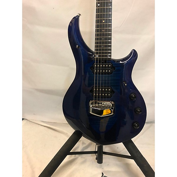 Used Ernie Ball Music Man Used Ernie Ball Music Man John Petrucci Majesty 6 Imperial Blue Solid Body Electric Guitar