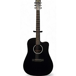 Used Martin Used Martin DCXAE Black Acoustic Electric Guitar