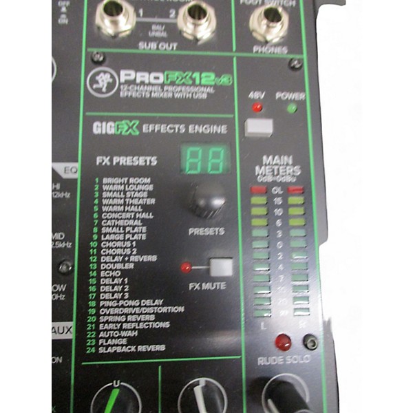 Used Mackie Used Mackie PROFX12 Unpowered Mixer