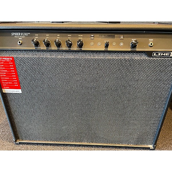 Used Line 6 Used Line 6 Spider V 240 2x12 Guitar Combo Amp