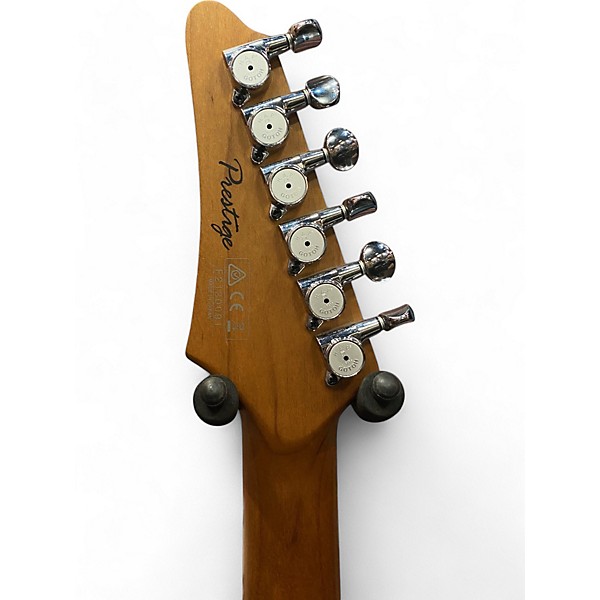 Used Ibanez AZS2200 AZS Prestige Black Solid Body Electric Guitar