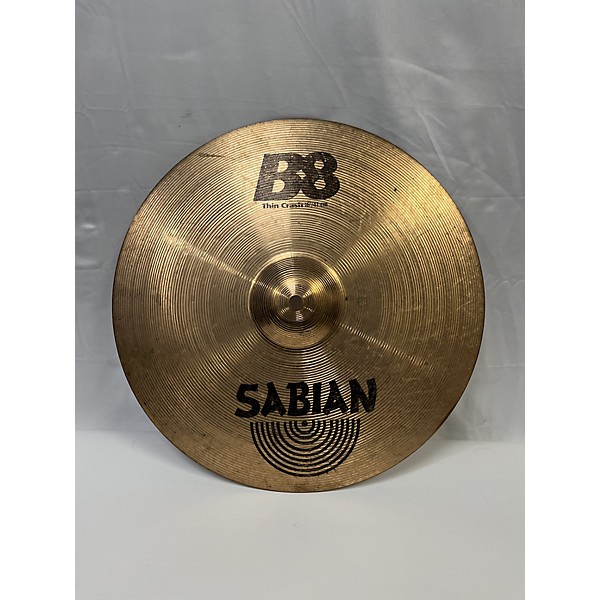 Used SABIAN Used SABIAN 16in B8 Thin Crash Cymbal