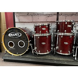 Used Mapex Used Mapex 5 piece Pro M Wine Red Drum Kit