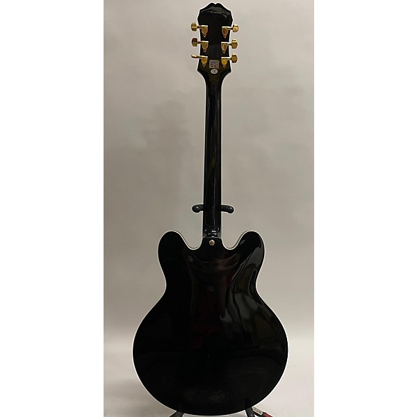 Used Epiphone Used Epiphone Sheraton Black Hollow Body Electric Guitar