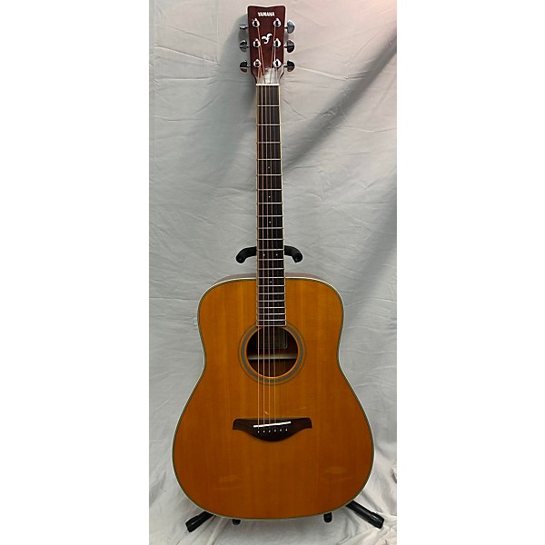 Used Yamaha Used Yamaha Fg-ta Natural Acoustic Electric Guitar