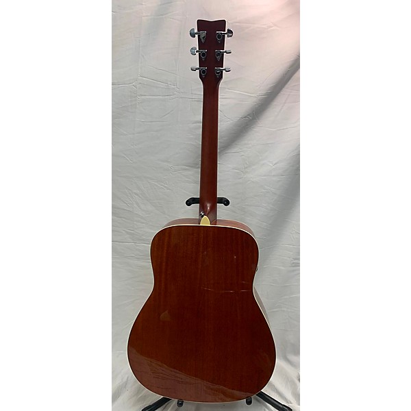 Used Yamaha Used Yamaha Fg-ta Natural Acoustic Electric Guitar