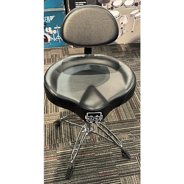 Used Mapex Used Mapex Saddle Top Drum With Backrest Drum Throne