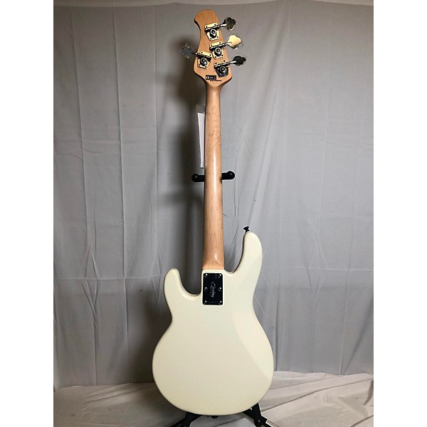 Used Used Sterling By Music Man SHORT SCALE BASS Olympic White Electric Bass Guitar