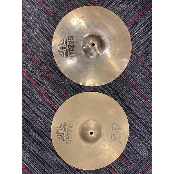 Used Used SABIAN 14in AAX X Celerator Hi Hat Pair Cymbal