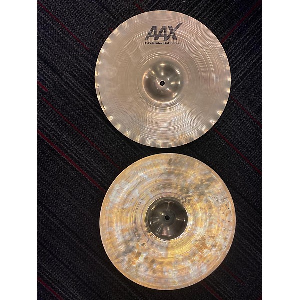 Used Used SABIAN 14in AAX X Celerator Hi Hat Pair Cymbal