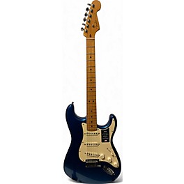 Used Fender American Ultra Stratocaster Cobra Blue Solid Body Electric Guitar