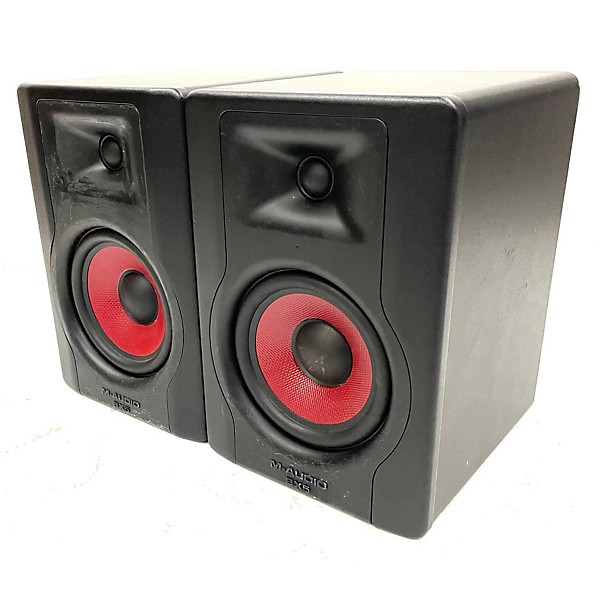 Used M-Audio Used M-Audio Bx5 D3 Pair Powered Monitor