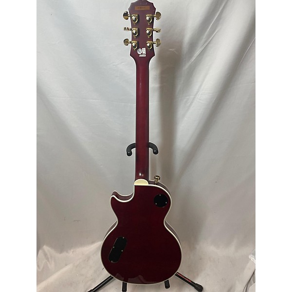 Used Epiphone Used Epiphone Les Paul Prophecy Custom EX Black Cherry Solid Body Electric Guitar