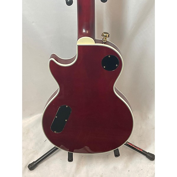 Used Epiphone Used Epiphone Les Paul Prophecy Custom EX Black Cherry Solid Body Electric Guitar