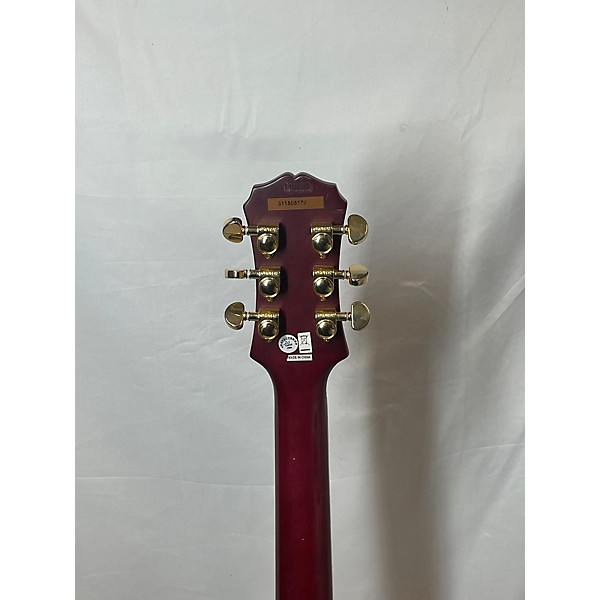 Used Epiphone Used Epiphone Les Paul Prophecy Custom EX Black Cherry Solid Body Electric Guitar