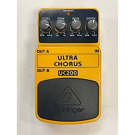 Used Behringer Used Behringer UC200 Stereo Chorus Effect Pedal