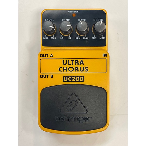 Used Behringer Used Behringer UC200 Stereo Chorus Effect Pedal