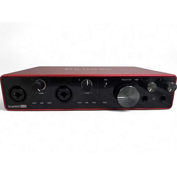 Used Focusrite Used Focusrite Scarlett 8i6 Gen 3 Audio Interface