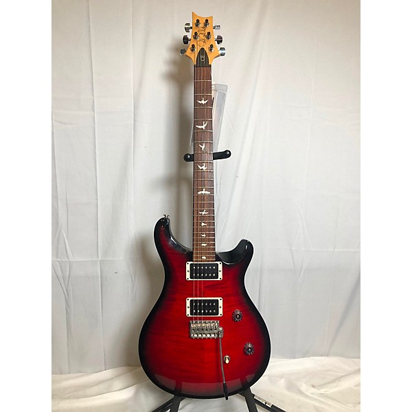 Used PRS Used 2019 PRS CE24 Fire Red Burst Solid Body Electric Guitar